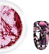 Isabelle Nails Nageldecoratie Gebroken Spiegeleffect #01