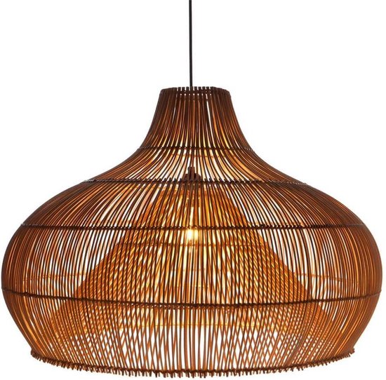 Handgemaakte Exclusieve Design hanglamp Roof Naturel Rotan lamp woonkamer  Slaapkamer Ø... | bol.com