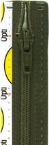 Opti S60 ritssluiting kunststof, deelbaar, Mos-Groen, 40cm, per stuk