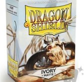 100 hoesjes Dragon Shield MATTE Ivory Standaard Maat Card Sleeves