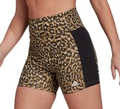 adidas Sportbroek - Maat L  - Vrouwen - zwart/bruin