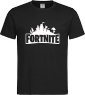 Zwart T shirt met Wit "Fortnite Battle Royal"  print size XXXL