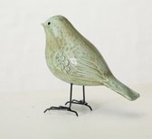 Boltze Home Vogel Fipsy mdf l13cm groen (1 stuk) assorti