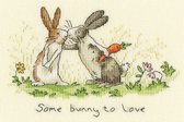 Some bunny to love Aida Borduurpakket Bothy Threads XAJ3