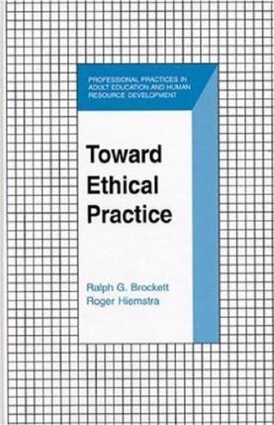 Toward Ethical Practice - cover