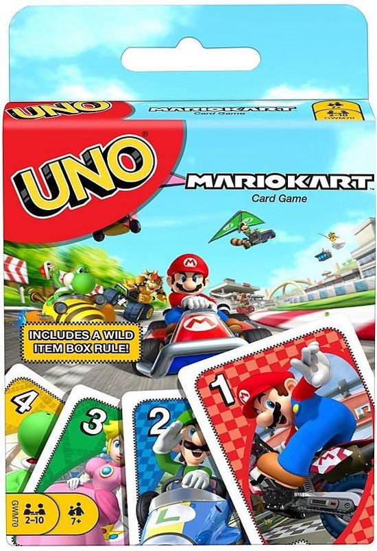 Afbeelding van het spel UNO - Mario Kart - Kaartspel