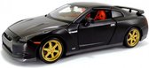 Maisto NISSAN GT-R zwart schaalmodel 1:24