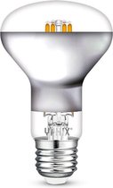 E27 LED lamp Herculis R63 5W 2700K dimbaar