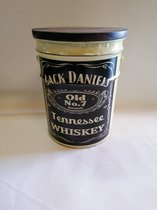 bijzettafel vintage metaal Jack Daniels whiskey planttafel tafel retro kruk opbergdoos