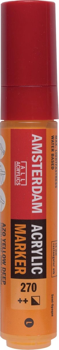 Amsterdam Markers 15 mm Azogeel Donker 270