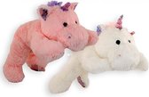 Pluche Eenhoornknuffel 62 cm - Set van 2