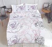 Bloemen Dekbedovertrek - Arie's Bedding - 140x200