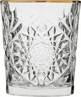 Verre à Libbey Hobstar - Or - 355 ml - Ensemble de 2 pièces