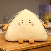 Angry toast plush 30cm - boze toast knuffel - knuffel - plush - zacht - cadeau - speelgoed - kinderen - home - cute