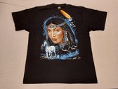 Rock Eagle Shirt: Native American / Indiaan vrouw met paarden (XXlarge)