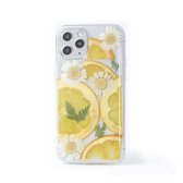 Casies Apple iPhone 7/ 8/ SE 2020 gedroogde bloemen / fruit telefoonhoesje - Dried flower soft case - droogbloemen hoesje