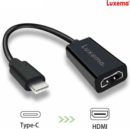 Luxema® - Adaptateur Usb C vers HDMI - HUB USB-C 4K - Convertisseur de type  c vers... | bol.com