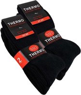 Thermo sokken Zwart 2 paar 43-46