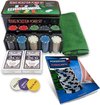 Afbeelding van het spelletje Pokerset inclusief fysieke pokergids & Inclusief Pokerkleed