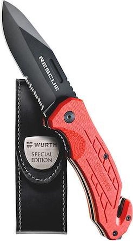 CLAPPING KNIFE RESCUE - 75 YEARS WÜRTH Couteau de poche RESCUE 75 ans  RESCUE-KNIFE-... | bol.com