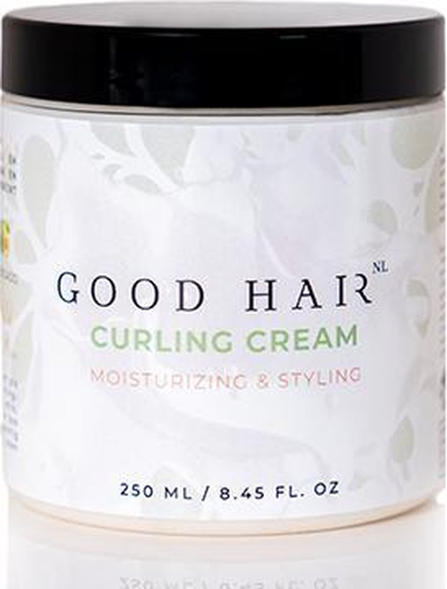 Krullen creme | Haarverzorging krullen | Styling Cream | Moisturizer | Haarverzorging kroeshaar| Droog & beschadigd haar | Pluizend & dof haar
