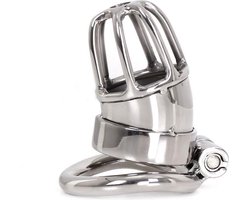 Kiotos - Cock Tube Kuisheidskooi RVS - Met Magnetisch Slot - Zilver