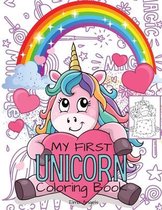 My First Unicorn Coloring Book