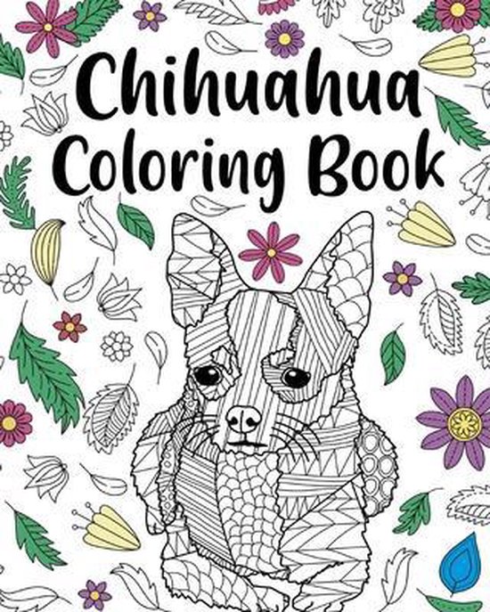 Chihuahua Coloring Book - cover