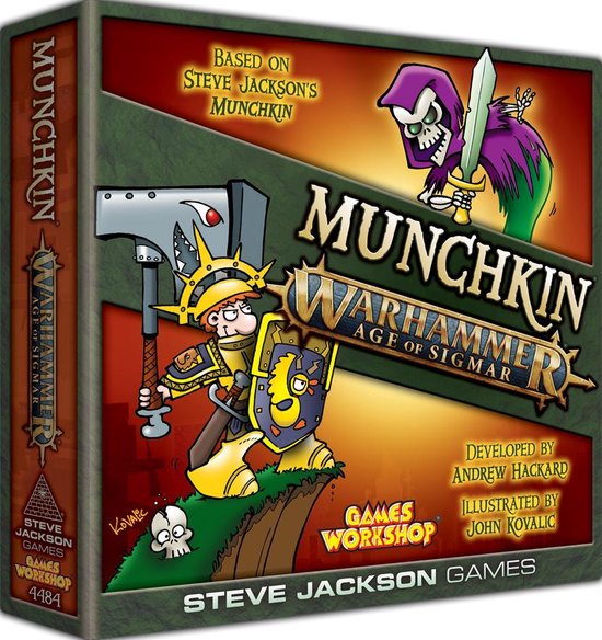 Afbeelding van het spel Munchkin Warhammer Age of Sigmar