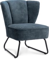 Happy Chairs - Fauteuil Enrique - Velvet Petrol
