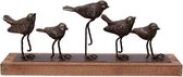 Table Decor Birds Tromvik 45cm Grey