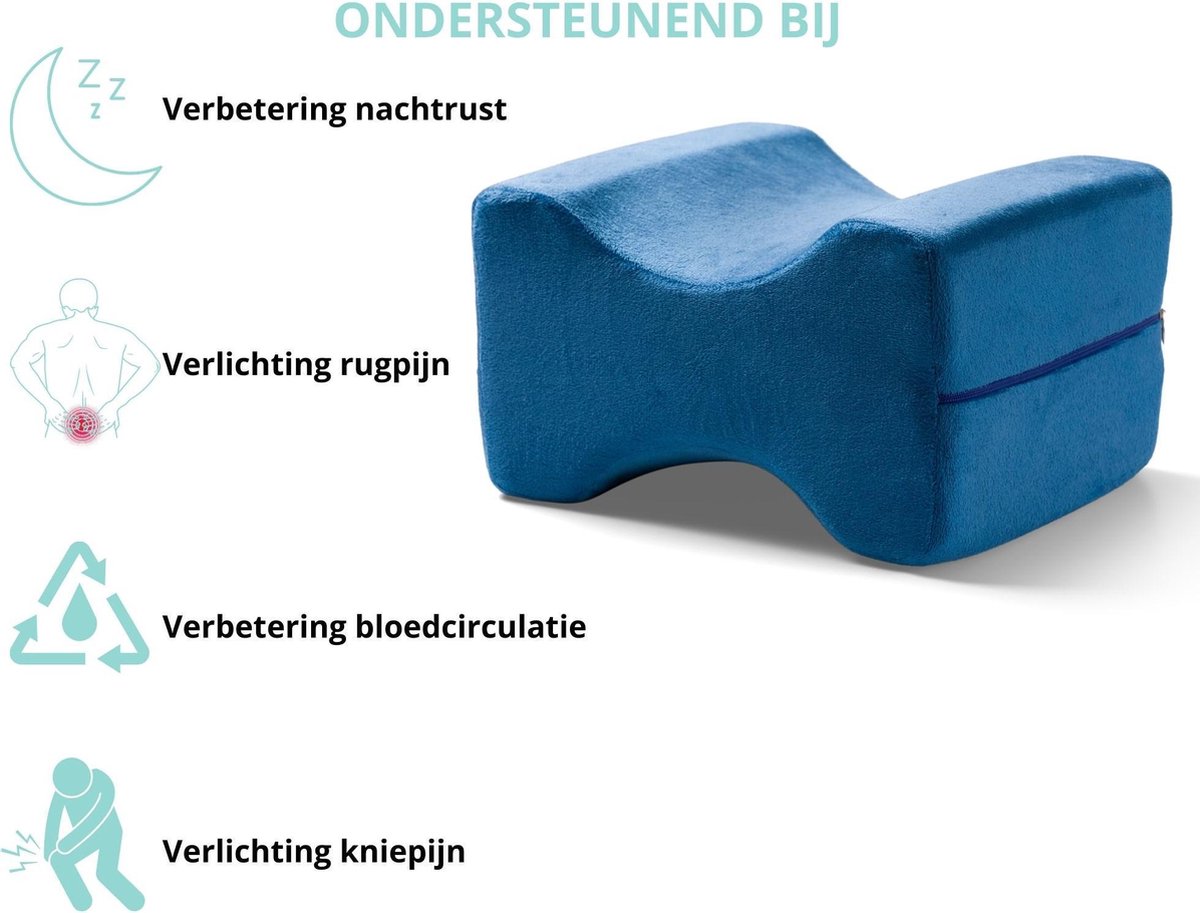 Orthopedisch Beenkussen Kniekussen tussen Benen Zijslaap Kussen Voor In Bed