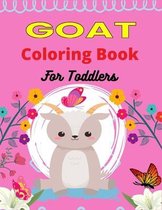 GOAT Coloring Book For Toddlers