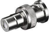 PremiumCord Adapter BNC mannelijk - RCA (Tulp) vrouwelijk