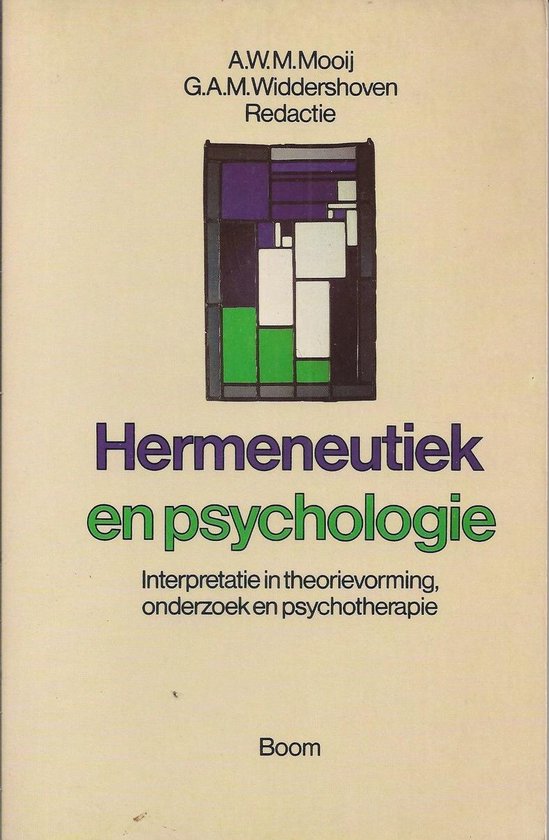 9789060092491 - Hermeneutiek en psychologie
