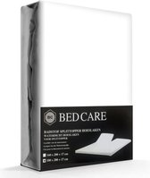 Bed Care Molton Splittopper Hoeslaken Waterdicht - 160x200 - Wit