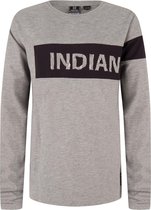 Indian blue jeans T-Shirt grijs/zwart maat 152
