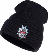 Rick and Morty Muts - Stoned Rick - Beanie - Muts Heren - Muts Dames - Zwart