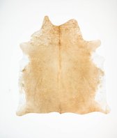KOELAP Koeienhuid Vloerkleed - Bruin Egaal Langharig - 200 x 215 cm - 1003546