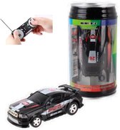 DrPhone TinyCars - Sport R/C Racer Radio Besturing - 20 KM/H - RC Micro Racing Bestuurbare Auto Inclusief Pionnen - Black Lightning - Spaar ze Allemaal