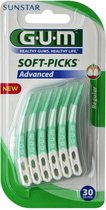 3x GUM Soft-Picks Advanced Regular 30 stuks