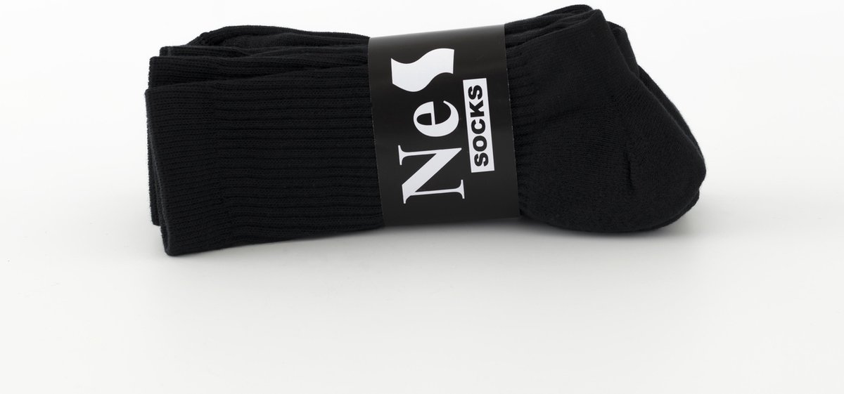 NeS 3 Pack - Casualkousen - Tennissokken - Sportkousen Maat 43-46