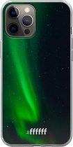 6F hoesje - geschikt voor iPhone 12 Pro Max -  Transparant TPU Case - Northern Lights #ffffff