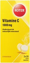 Roter Vitamine C 1000 mg - Vitaminen - Citroen - 20 bruistabletten