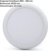 Led Downlight - Inbouw/opbouwspot - 3 Color (3000K/4000K/5000K) - 12W of 18W