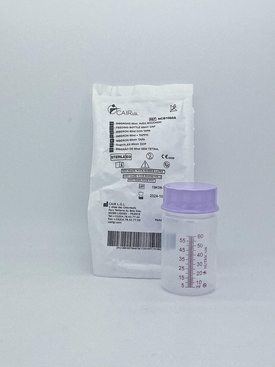 Moedermelk Bewaarfles 50ml Wegwerp 20 stuks van Hegen — afbeelding 3