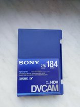 Sony DV  cam   videocassette pdv-184n