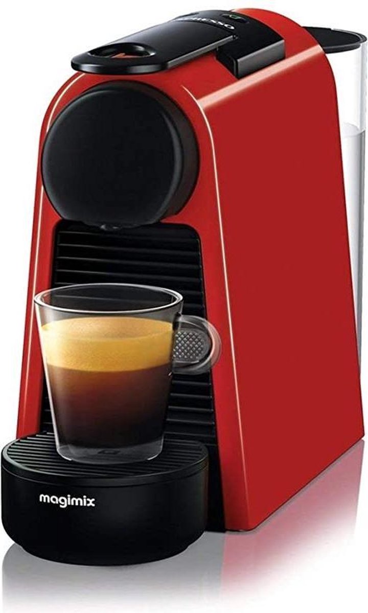 Magimix Nespresso Essenza Mini Koffiecupmachine Rood