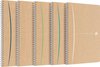 Oxford Touareg - spiraalblok - A4 - gelijnd - 90 vel - 90g - soepele kartonnen kaft - assorti