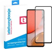 Telefoonglaasje Screenprotectors Geschikt voor Samsung Galaxy A72 - Volledig Dekkend - Gehard Glas Screenprotector Geschikt voor Samsung Galaxy A72 - Beschermglas van rand tot rand